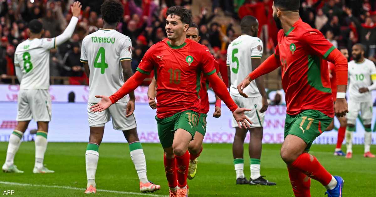 حقق المغرب فوزه الأول في إفريقيا على جزر القمر.